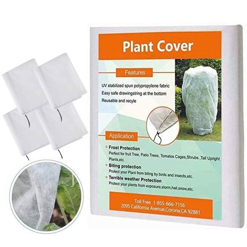 Agfabric Plant Cover Freeze Protection 0.95oz,108"x84" Bed Bath